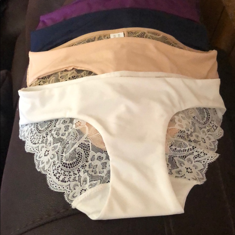 Ladies back laced undies(6pair) sold together